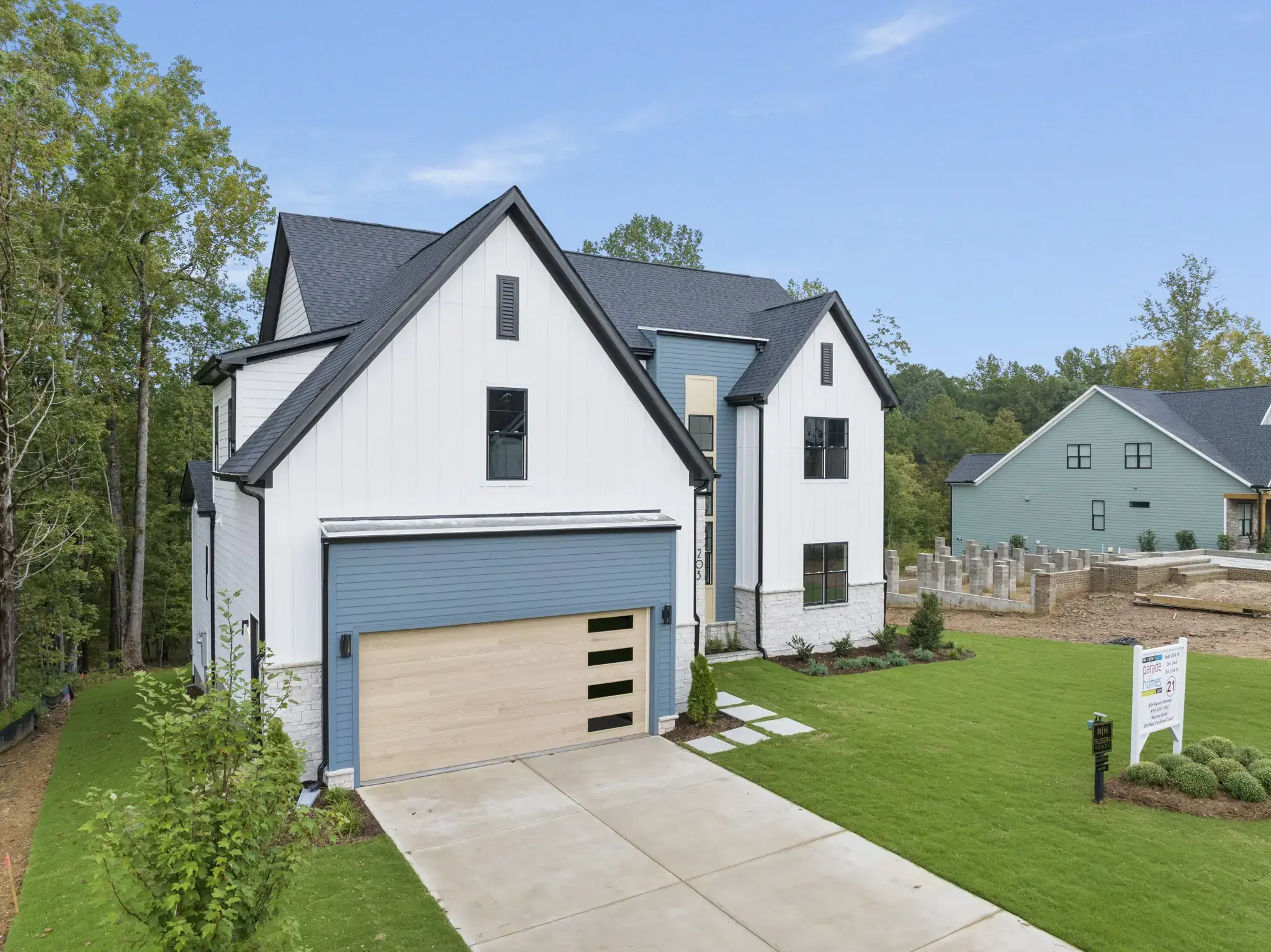 Russin Homes exterior project