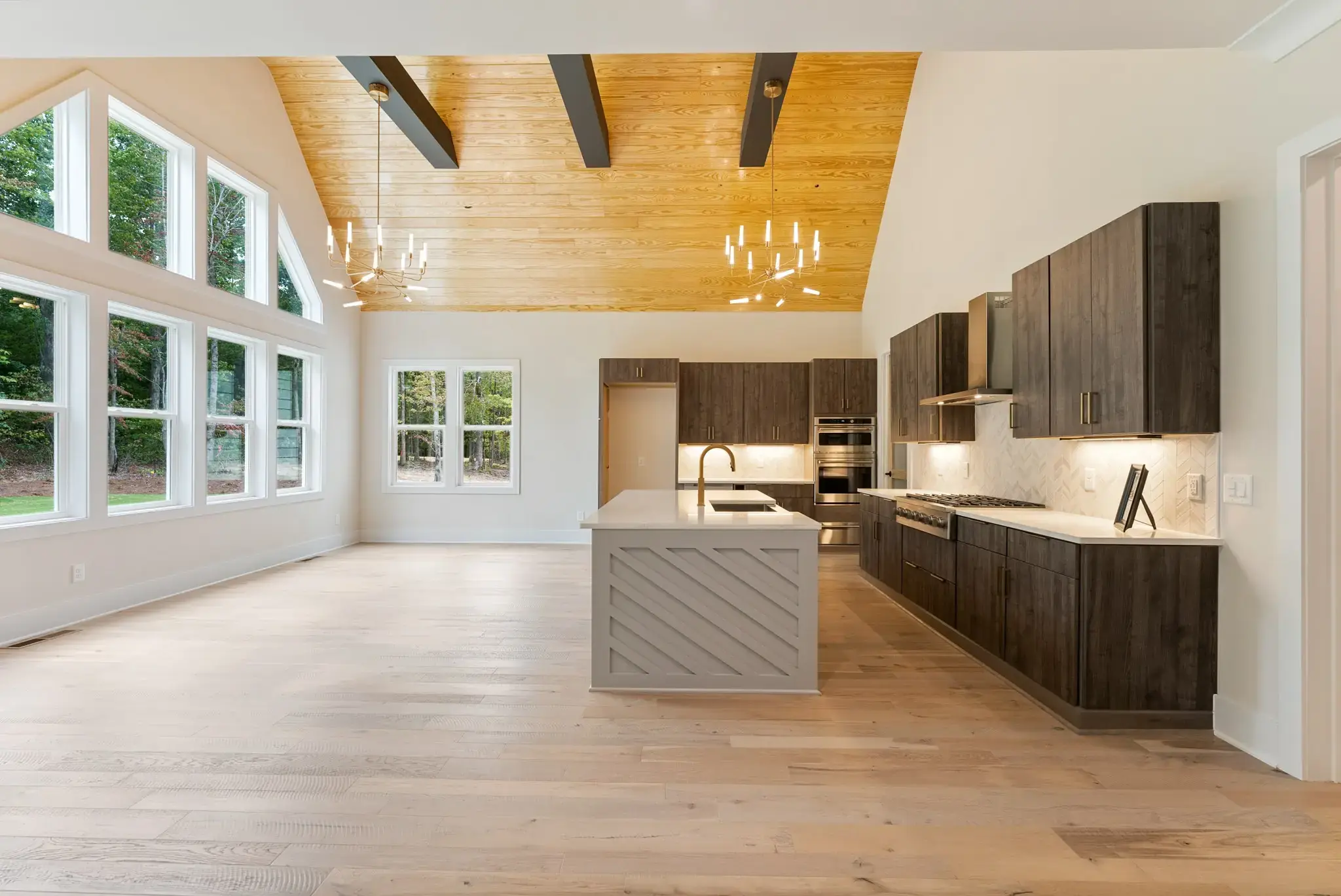 Detail from a Russin Homes residence