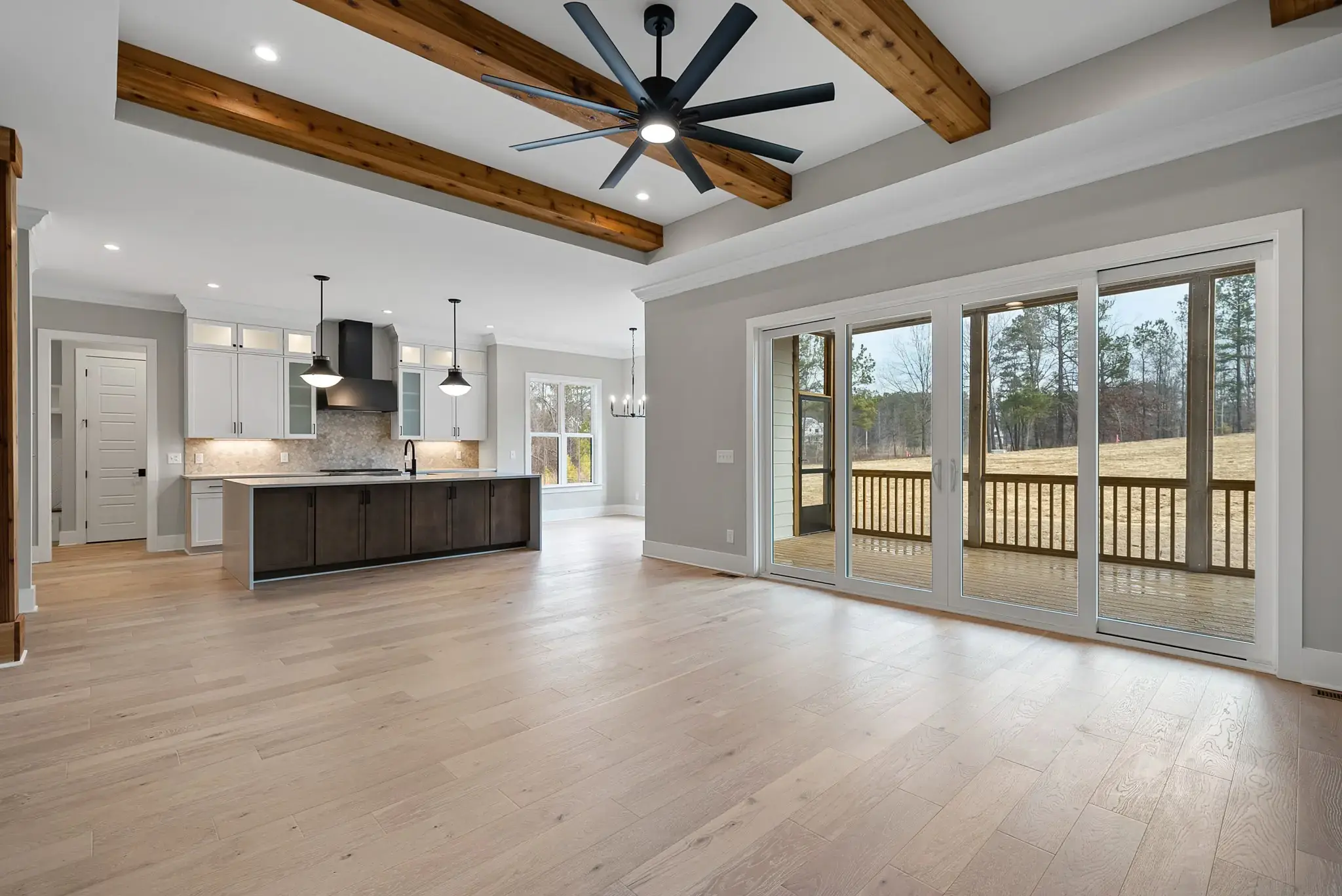 Construction detail from a Russin Homes project
